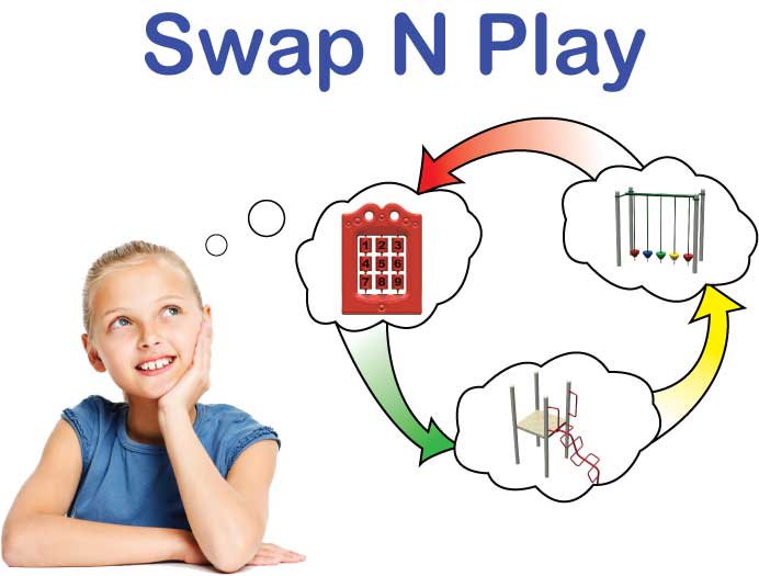 Swap N Play Playground equipment